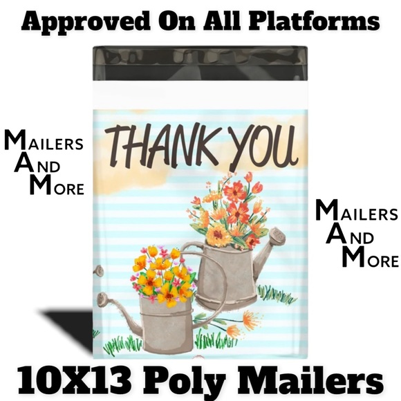 25 10X13 Watering Cans Spring Thank You CLEARANCE - Picture 2 of 7